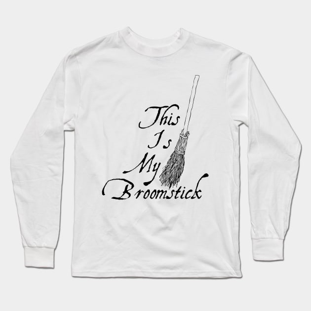 This is my broomstick Long Sleeve T-Shirt by puppaluppa